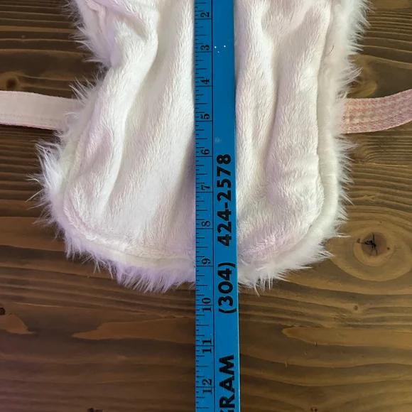 Doggie Design Pink White Houndstooth Dog Coat Harness Small Chic Cozy Petwear - Picture 5 of 6